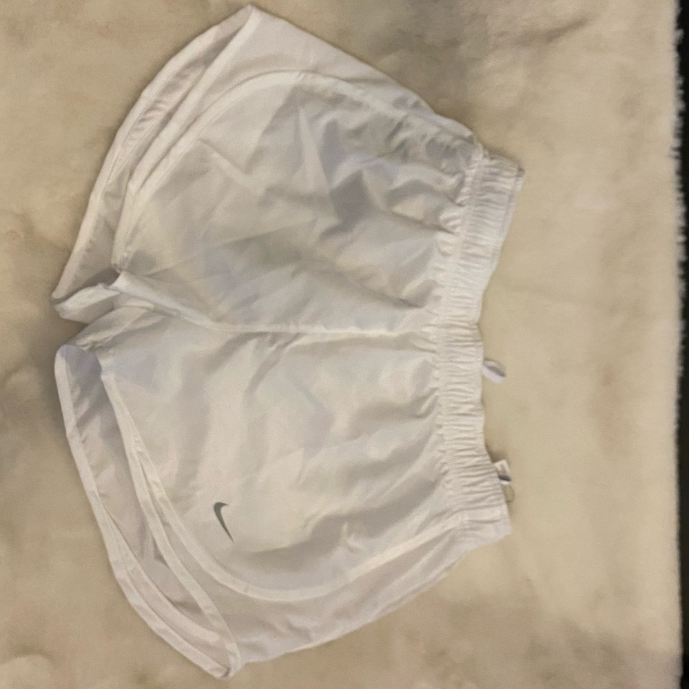 Nike white shorts